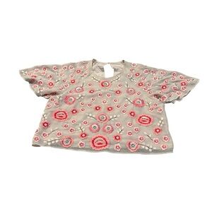 NEEDLE & THREAD cherry blossom blouse